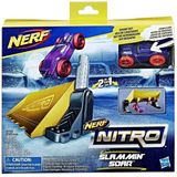 Nerf Nitro 2in1 Stuntsets met Foam Auto's Assorti