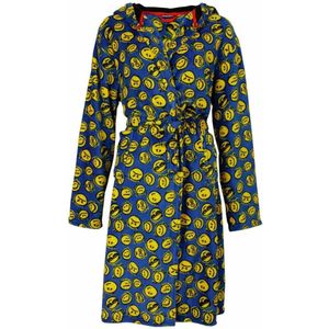 Blue Docks Jongens Badjas - Kamerjas - Smiley - Fleece - Maten: 152