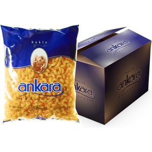 Ankara Pasta - bukle makarnasi - krul macaroni - Doos 20 x 500g