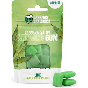 Cannabis Chewing Gum - Kauwgom - Lime - 5 pack