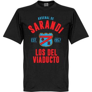 Arsenal de Sarandi Established T-Shirt - Zwart  - XXXXL