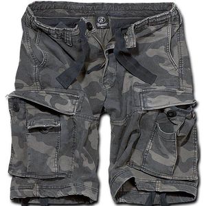 Brandit Cargo Korte broek -S- Vintage Cargo Zwart/Bruin