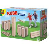 SES - Kubb Original: Gezelschapsspel voor jong en oud met echt houten onderdelen en handige bewaartas