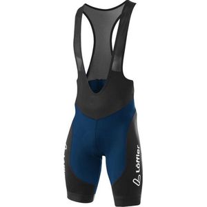 L�öffler Fietsbroek Winnaar Ii Heren Polyamide Zwart/blauw Mt 60