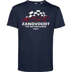 T-shirt Auto GP Zandvoort 2023 | Formule 1 fan | Max Verstappen / Red Bull racing supporter | Navy | maat 4XL