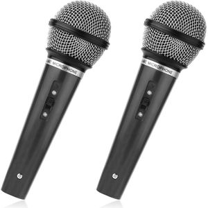 Fake Microphone - Plastic Microphone - Kids Microphone Toy - Children Play Microphone - Pretend Toys - Simulate Voice Microphone - Microphone Model for Costume Prop - Toddlers