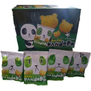 Pandaro Melon Butter Cookies Doos - 24 stuks - Japans - Kawaii - Panda Koek