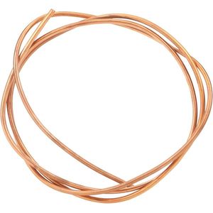 OD 6 mm/ID 5 mm Koperen Buizen Soft Coil Slang voor Airconditioning Koelkast - 2 m C1100 T2