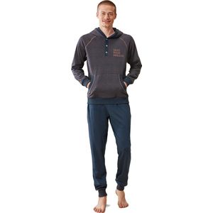Feyza - Heren Pyjama Set, Lange Mouwen - S