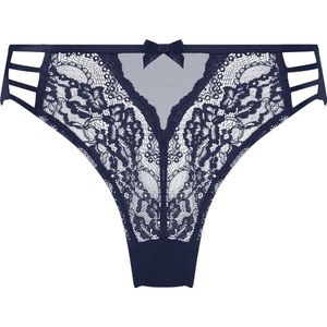 Hunkemöller Dames Lingerie Brazilian Belle - Blauw - maat S