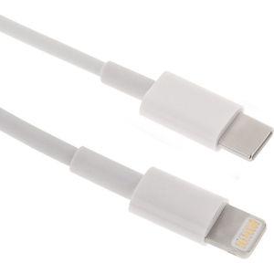 BeMatik - USB kabel type C male naar male lightning connector 50 cm