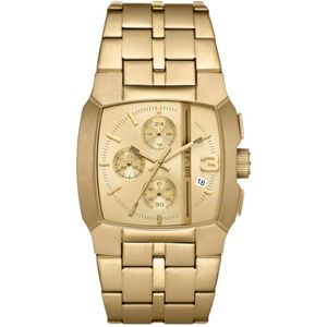Diesel CLIFFHANGER DZ4639 Heren Horloge 40 mm - Goudkleurig