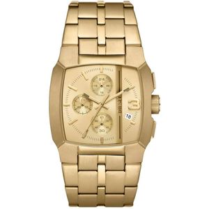 Diesel CLIFFHANGER DZ4639 Heren Horloge 40 mm - Goudkleurig