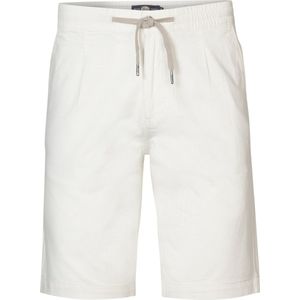 Petrol Industries - Heren Chino Short met Trekkoord Voyager - Wit - Maat XXXL