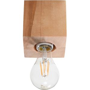 Sollux - Plafondlamp Ariz hout
