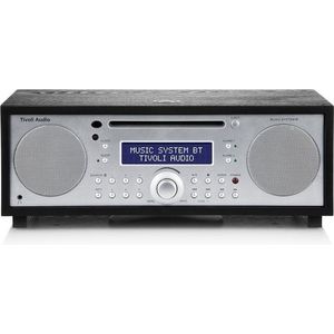 Tivoli Audio - Music System BT - Alles-in-een-Hifi-systeem - Zilver/Zwart