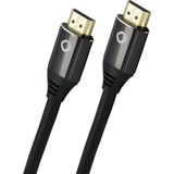 Oehlbach HDMI Gecertificeerd 2.1 - [1x HDMI-stekker - 1x HDMI-stekker] 2 Meter Zwart