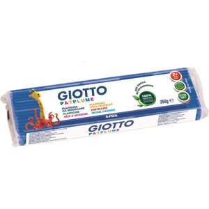Giotto brood van 350 gram zachte Patplume klei - Lichtblauw