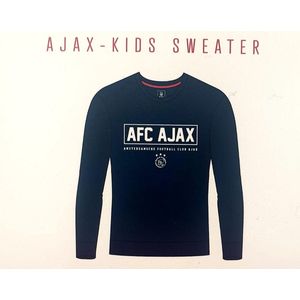 Ajax Kinder Sweater - Donker Blauw - Maat 140/146