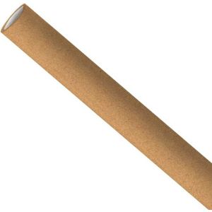 Kraft papieren rietjes, 6 mm doorsnede en 20 cm lang | Inhoud: 5000 stuks