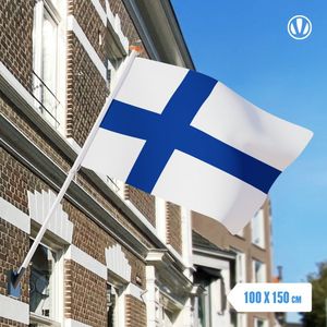 Vlag Finland 100x150cm - Glanspoly