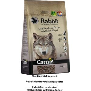 Carnis Geperst - Hondenvoeding - Konijn - Small - 2KG - 1ST
