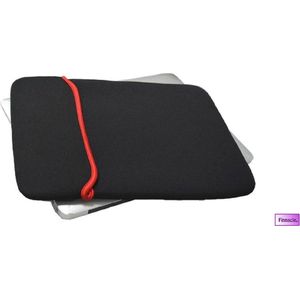 Handige Universele 17 inch Laptop / Tablet Soft Sleeve Hoes | Zwart/Black