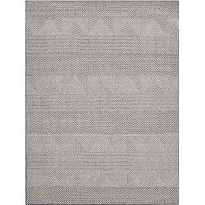 Vercai Rugs Crystal Collectie - Hoogpolig Vloerkleed - Polypropyleen - Beige / Lichtgrijs - 200x290 cm