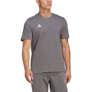 adidas - Entrada 22 T-Shirt - Heren Grijze Sportshirt -M