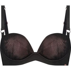 Hunkemöller Dames Lingerie Voorgevormde beugel bh Antonia - Zwart - maat B80