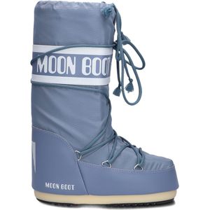 MOON BOOT Nylon Veter Snowboot Boots Dames - Grijs - Maat 35/38