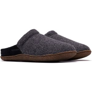 Sorel Nakiska Scuff Slipper Dames Slippers - Maat 41 - Vrouwen - zwart/grijs