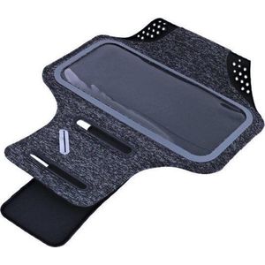 Universeel Sportarmband Fabric/Stof met Sleuterhouder voor de Samsung Galaxy A6+ Plus (2018)