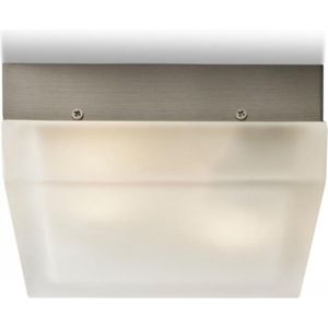 WhyLed ASTONISH | Plafondlamp | RVS/Glas | 230V | E27 | 2x28W