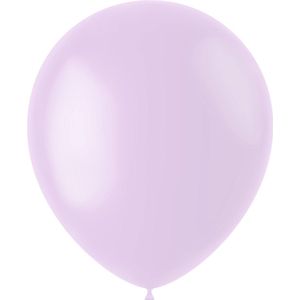 Folat - ballonnen Powder Lilac Mat 33 cm - 100 stuks