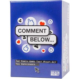 Comment Below - Adult Party Game