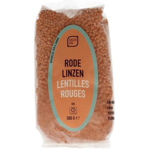 GreenAge Rode linzen bio (500g)