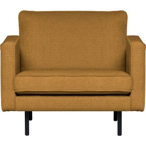 BePureHome Rodeo Stretched Fauteuil - Polyester - Fudge - 85x105x86