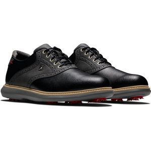 Footjoy - Traditions - Heren golfschoen - Zwart - Maat 40