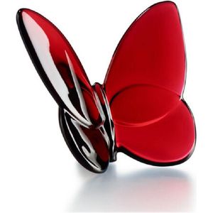 Baccarat Vlinder Rood