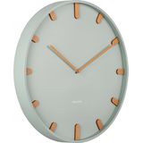 Karlsson Wandklok Grace - Groen - Ø40cm - Wandklok Modern