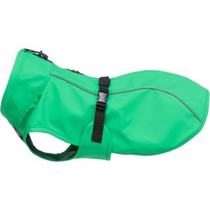 Trixie Regenjas Hond - Vimy - Groen - Maat L - Ruglengte 62 cm