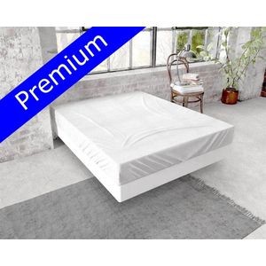 Premium Warme Flanel Hoeslaken Tweepersoons Wit | 140x200/210 | Extra Zacht En Hoogwaardig | Slimme Pasvorm | Bescherming Tegen De Kou | Donsachtige Laagje