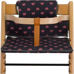 Kids Kussen Compatibel met Stokke Tripp Trapp - Fluor Heart - Zachte en Comfortabele Zitting