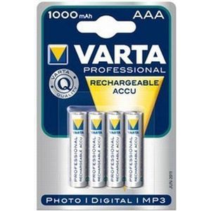 Varta oplaadbare batterijen NiMH - 1000 mAh AAA - 40 stuks