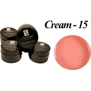 Sophiestique - Self Leveling Builder Gel - 15g - Cream - 15