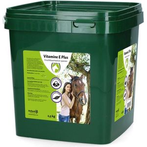Excellent Vitamine E Plus Box - Voor extra ondersteuning en ontwikkeling voor optimale groei en prestaties in de sport en fokkerij - Aanvullend voer voor paarden - Gebalanceerde vitamine E voor jonge paarden - 2.5 kg