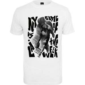 Mister Tee - Game Of The Week Heren T-shirt - M - Wit