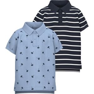 NAME IT NMMVOLO 2P SS POLO Jongens Poloshirt - Maat 104