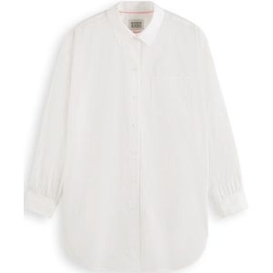 Scotch & Soda Extra oversized shirt Dames Blouse - Maat 38